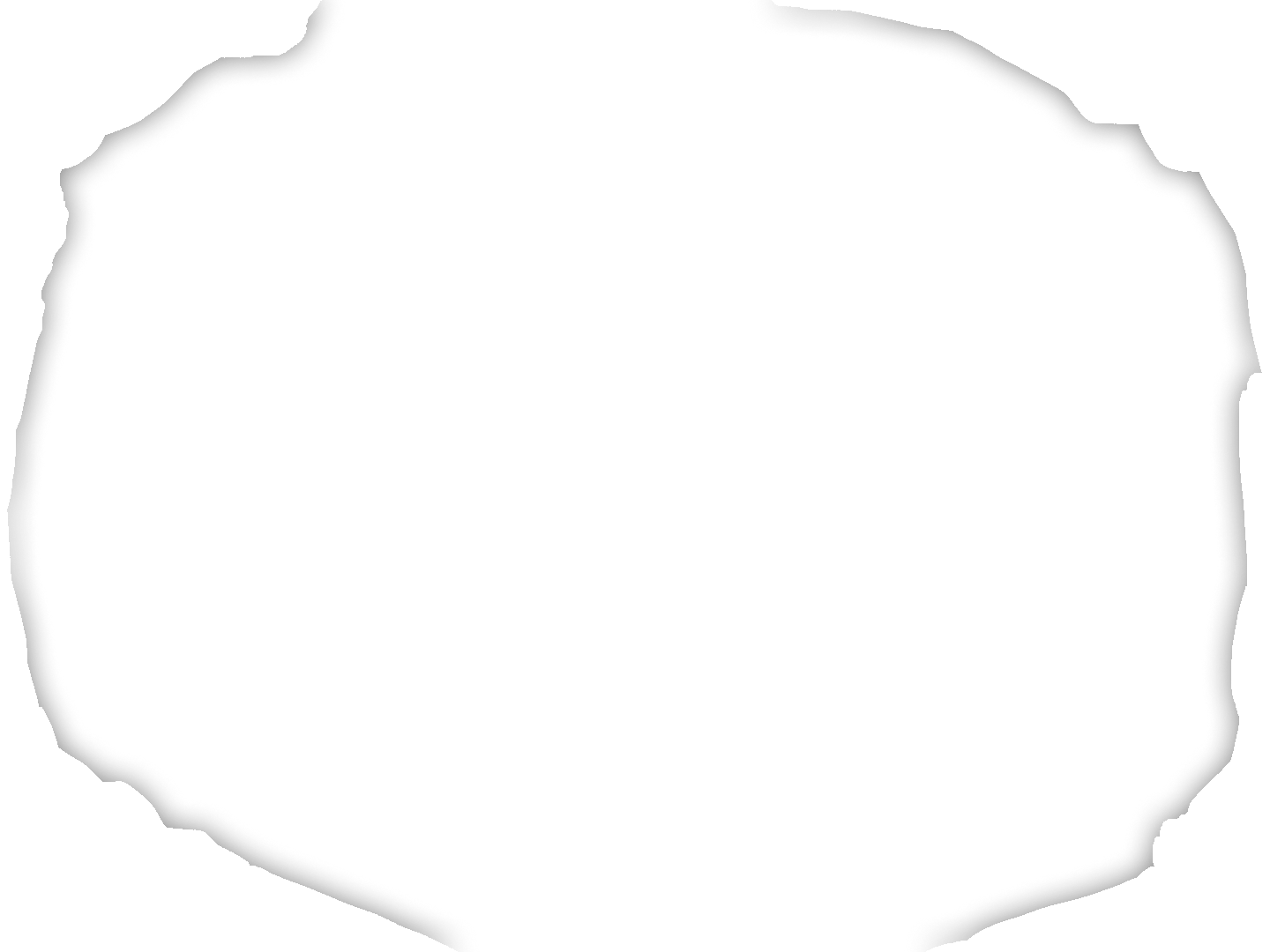 White Cloud Frame Shadow